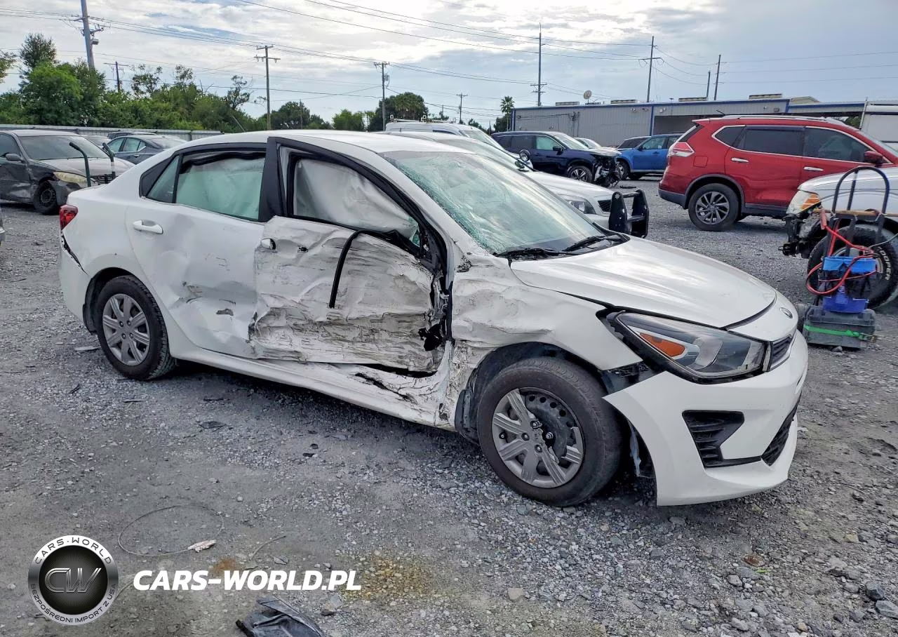 2021 Kia Rio S VIN:3KPA24AD4ME380349 - 4