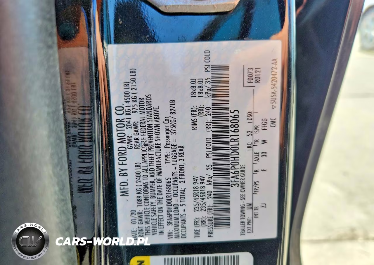 2020 Ford Fusion Se VIN:3FA6P0HD0LR168065 - 12