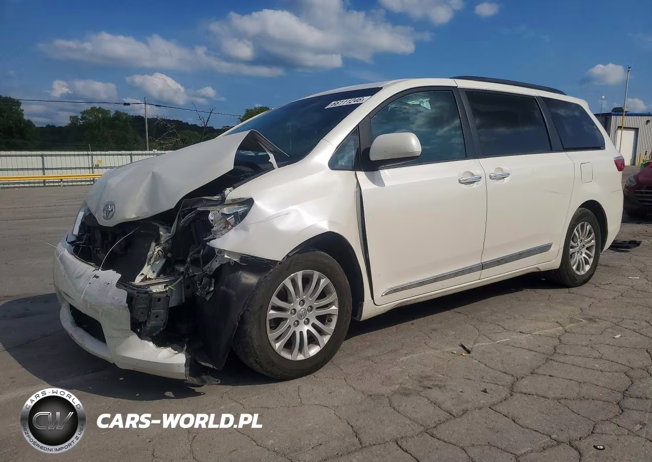 2017 Toyota Sienna Xle Premium 8-Passenger VIN:5TDYZ3DC5HS770704 - 1