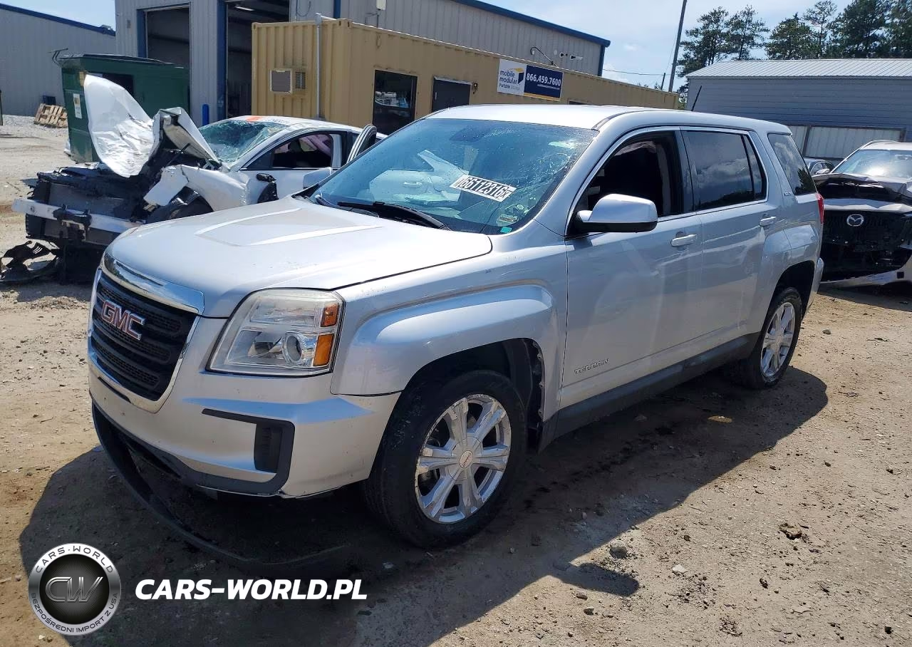 2017 GMC Terrain Sle VIN:2GKALMEK2H6281030 - 1