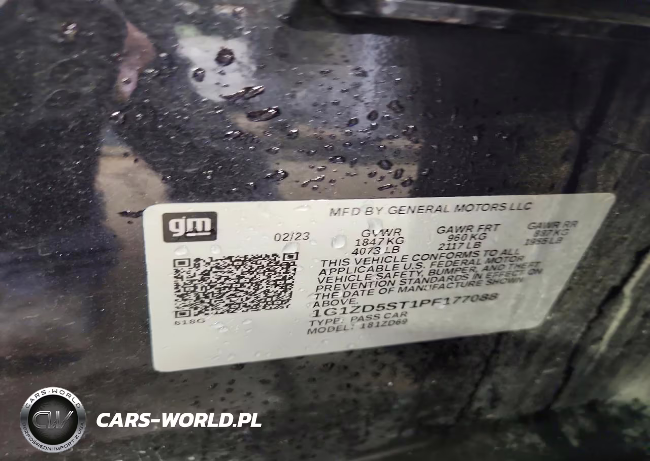 2023 Chevrolet Malibu Lt VIN:1G1ZD5ST1PF177088 - 12