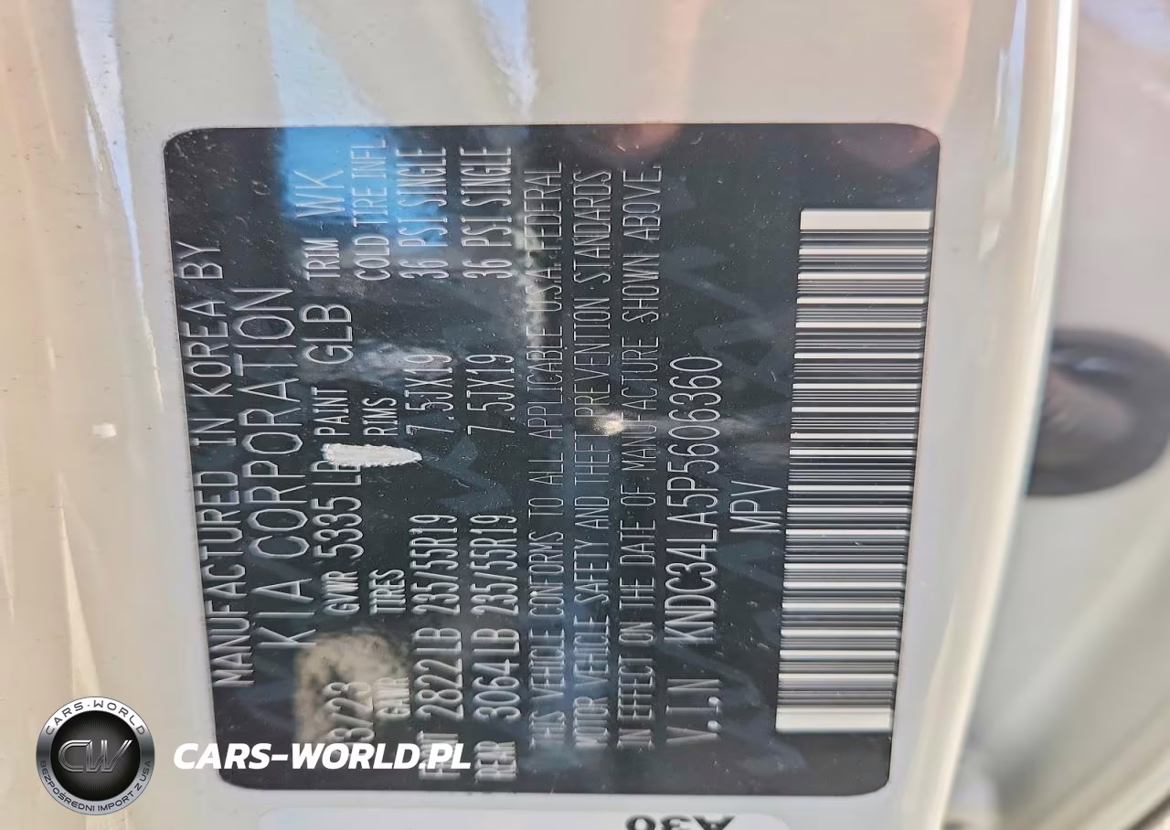 2023 Kia Ev6 Wind VIN:KNDC34LA5P5606360 - 12