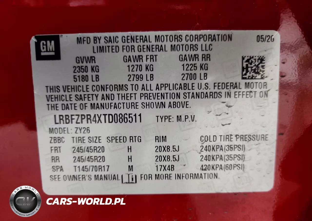 2026 Buick Envision Sport Touring VIN:LRBFZPR4XTD086511 - 12
