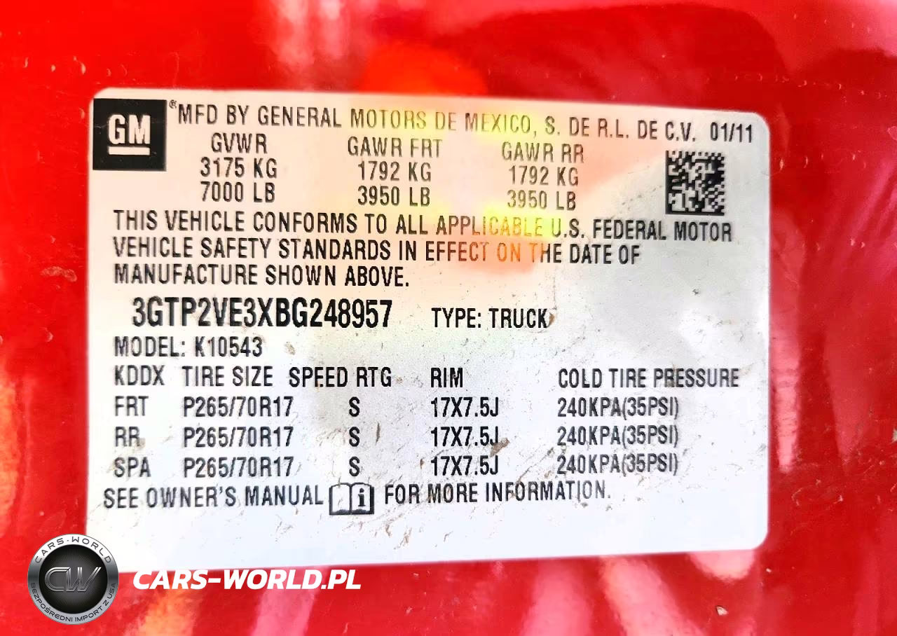 2011 GMC Sierra K1500 Sle VIN:3GTP2VE3XBG248957 - 12