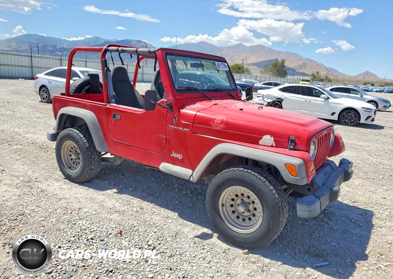 2001 Jeep Wrangler - Tj Se VIN:1J4FA29P91P362754 - 4