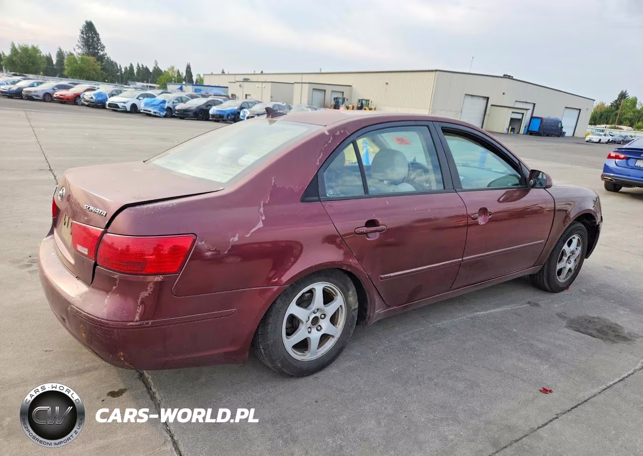 2009 Hyundai Sonata Gls VIN:5NPET46C39H501583 - 3