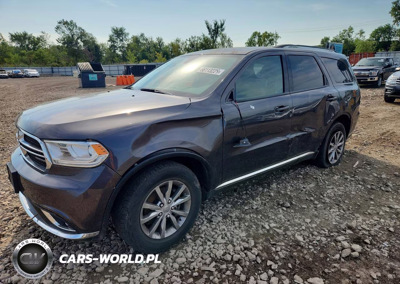 2017 Dodge Durango Sxt VIN:1C4RDJAG5HC937188 - 1