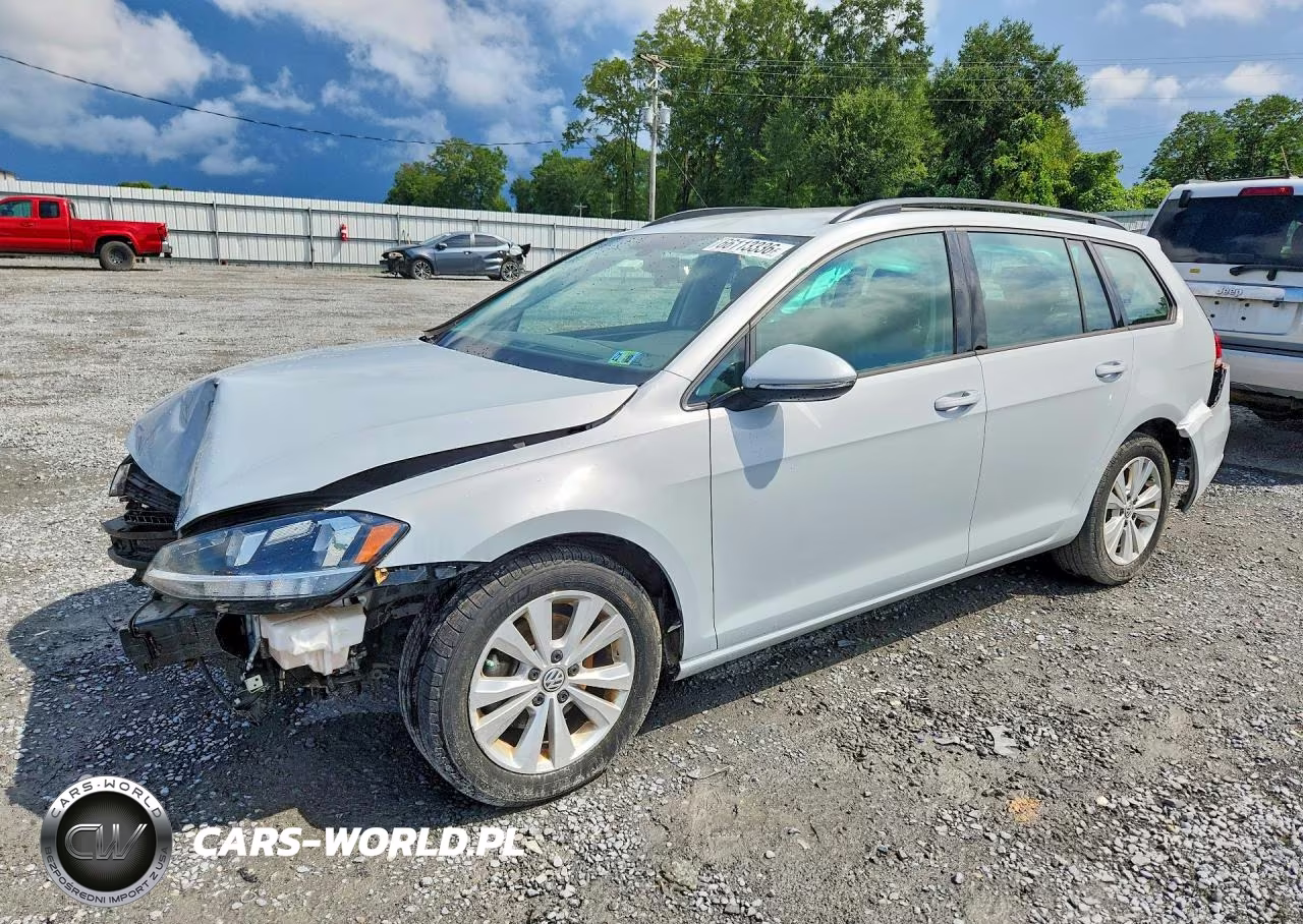 2018 Volkswagen Golf Sportwagen S VIN:3VW117AU8JM752973 - 1