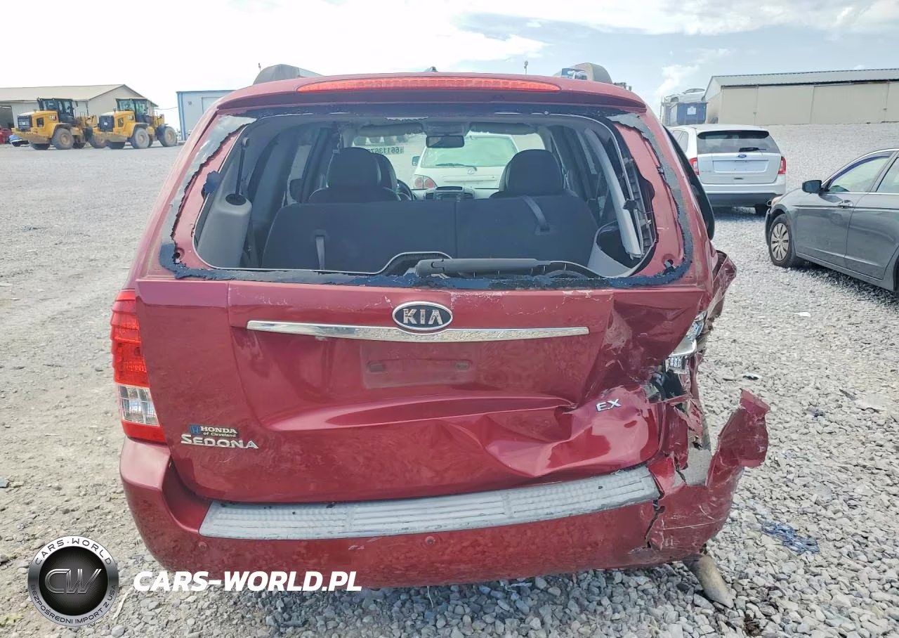2011 Kia Sedona Ex VIN:KNDMH4C77B6381596 - 6