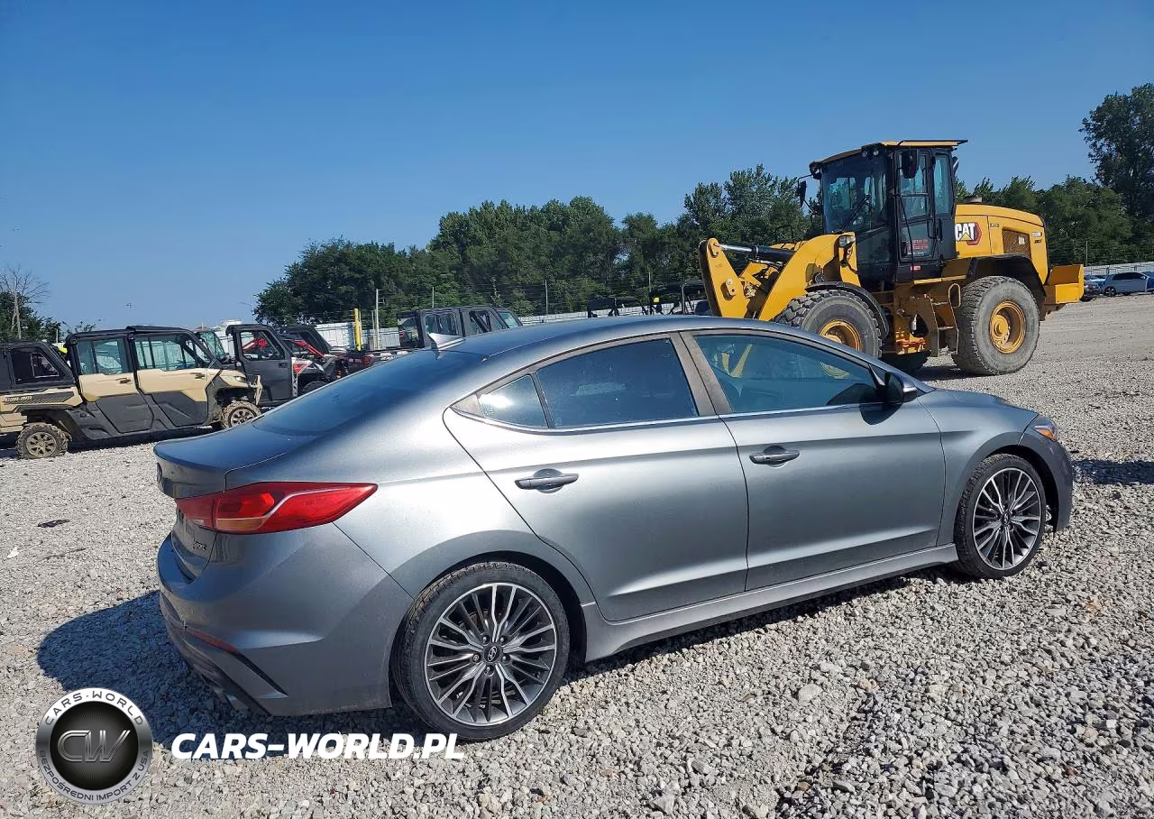 2017 Hyundai Elantra Sport VIN:KMHD04LB8HU328840 - 3