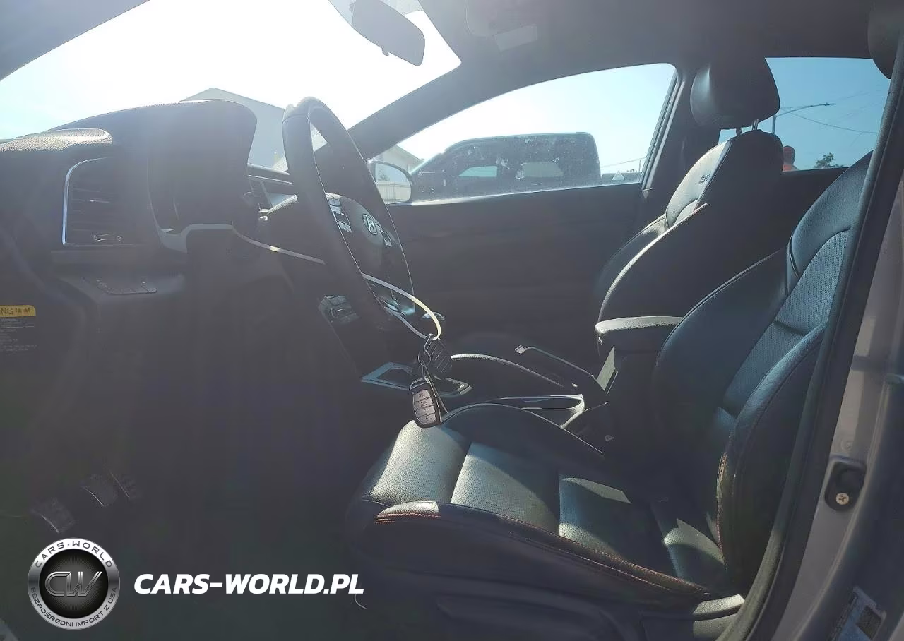 2017 Hyundai Elantra Sport VIN:KMHD04LB8HU328840 - 7