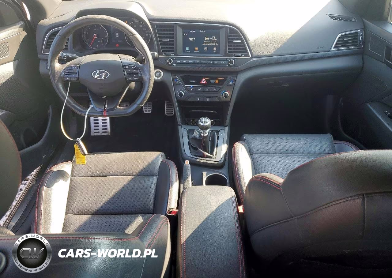 2017 Hyundai Elantra Sport VIN:KMHD04LB8HU328840 - 8