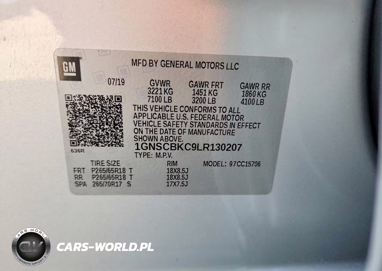 2020 Chevrolet Tahoe C1500 Lt VIN:1GNSCBKC9LR130207 - 14