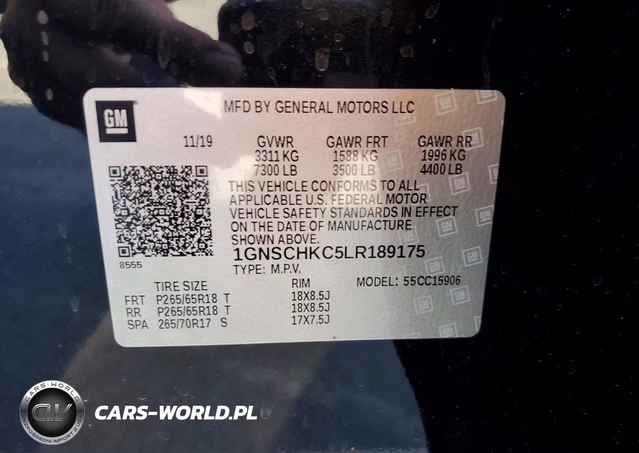 2020 Chevrolet Suburban C1500 Lt VIN:1GNSCHKC5LR189175 - 13