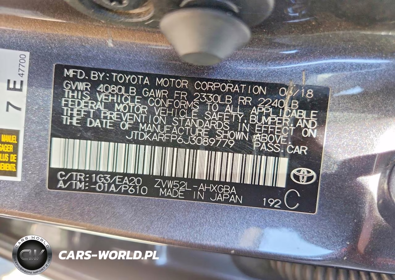 2018 Toyota Prius Prime Premium VIN:JTDKARFP6J3089779 - 13