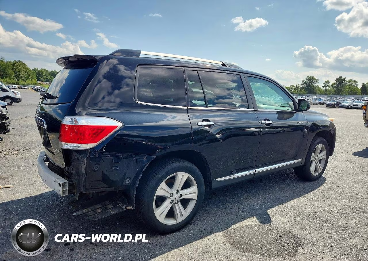 2013 Toyota Highlander Limited VIN:5TDDK3EH9DS257415 - 3