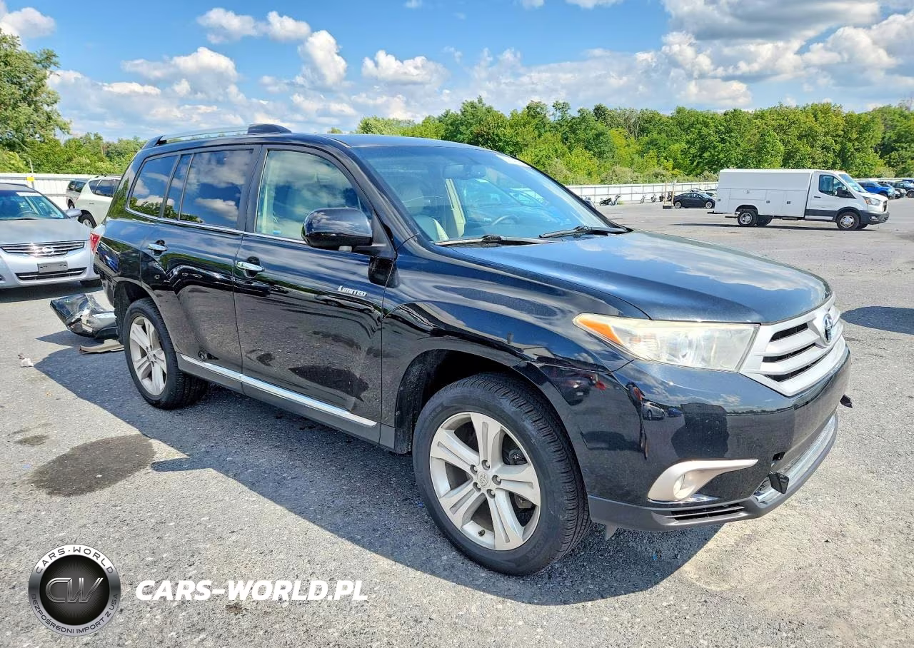 2013 Toyota Highlander Limited VIN:5TDDK3EH9DS257415 - 4