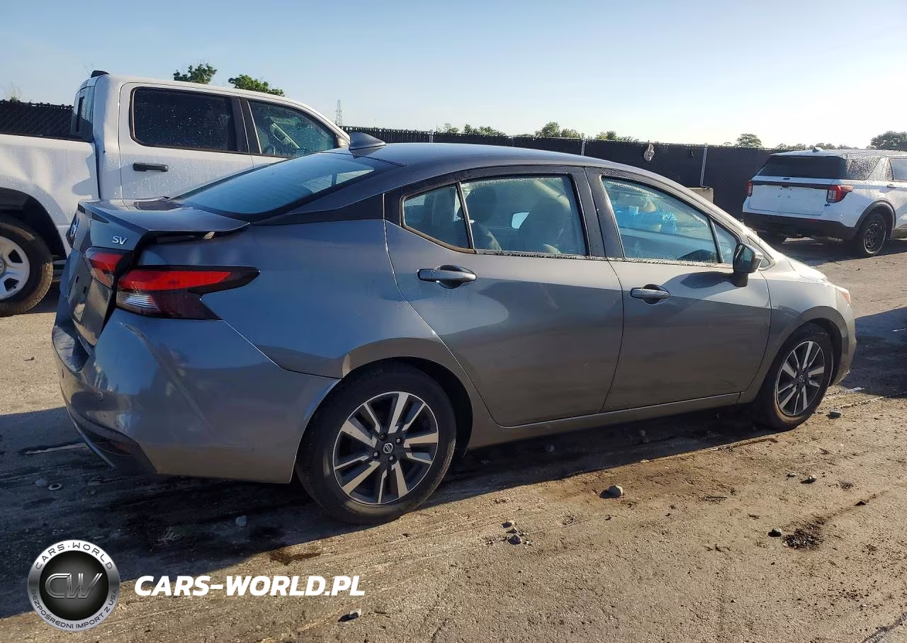2021 Nissan Versa Sv VIN:3N1CN8EV4ML810664 - 3
