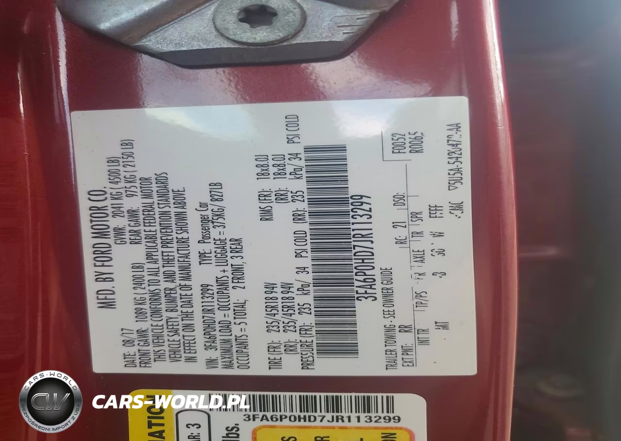 2018 Ford Fusion Se VIN:3FA6P0HD7JR113299 - 12