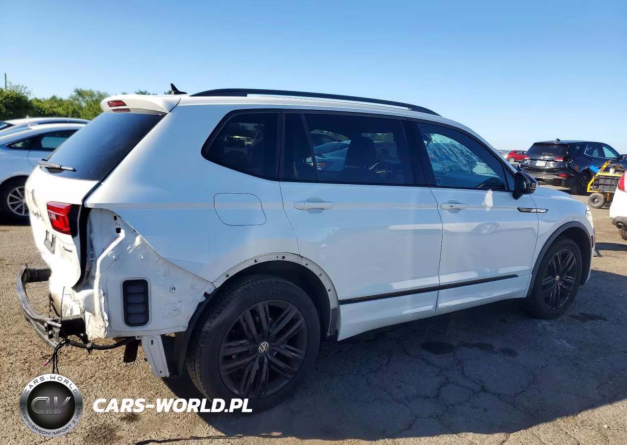 2022 Volkswagen Tiguan Se R-Line Black VIN:3VV8B7AX4NM009615 - 3