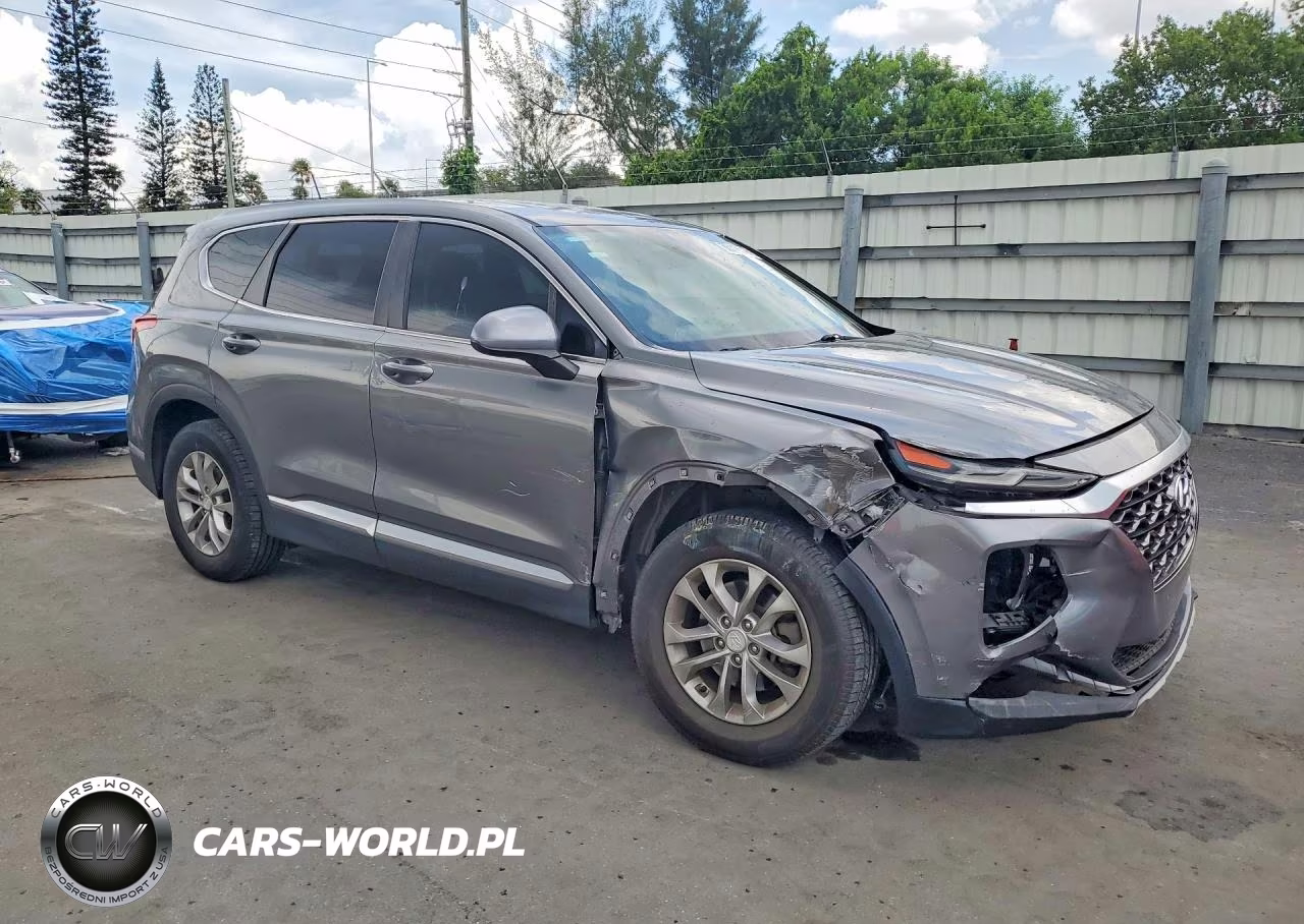 2019 Hyundai Santa Fe Se VIN:5NMS23AD1KH118440 - 4