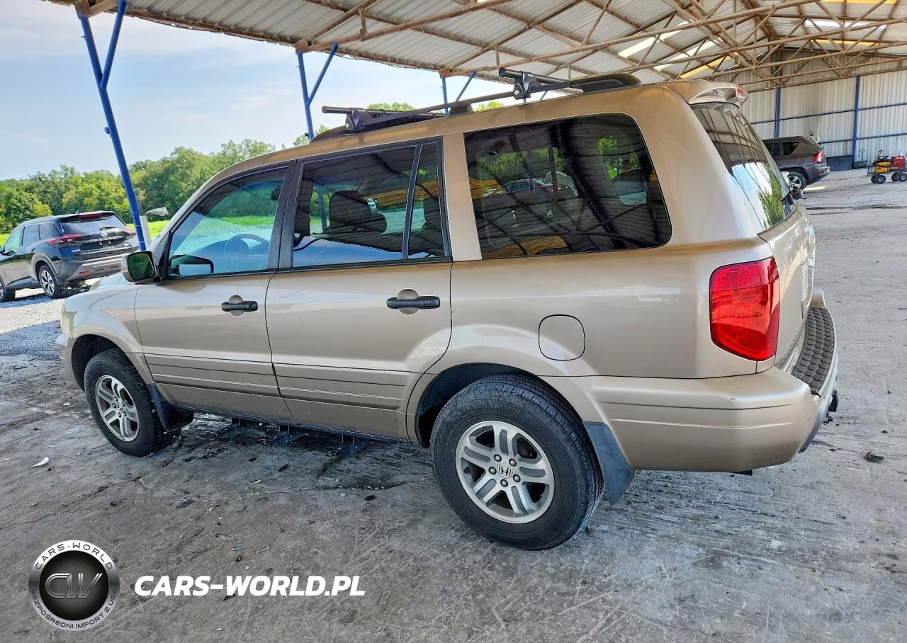 2004 Honda Pilot Exl VIN:2HKYF18594H560289 - 2
