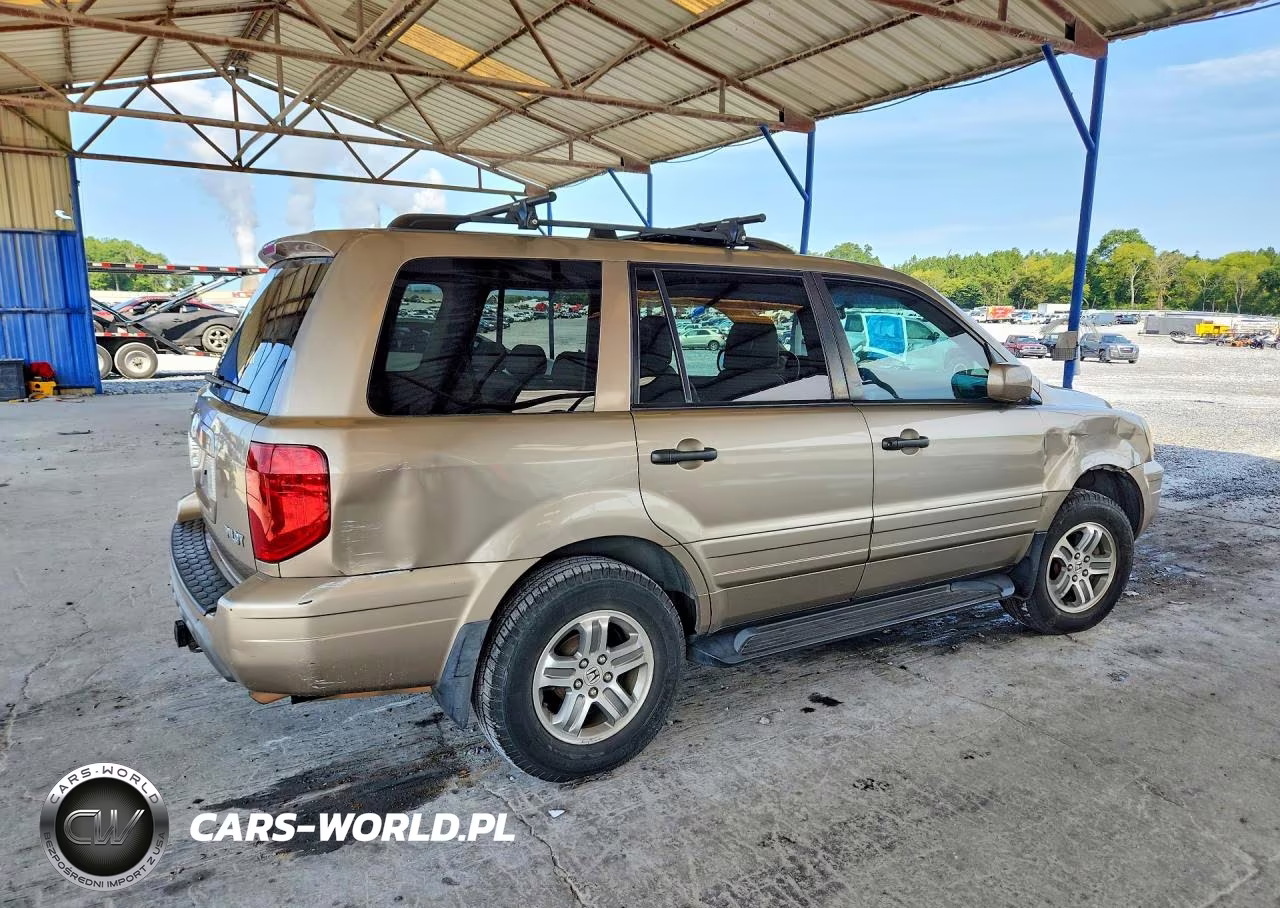 2004 Honda Pilot Exl VIN:2HKYF18594H560289 - 3