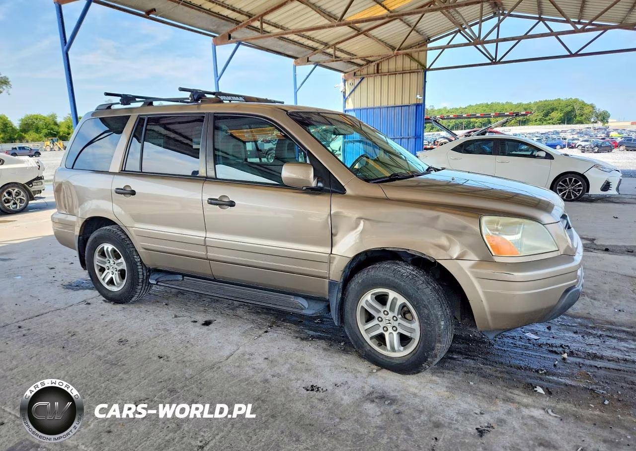 2004 Honda Pilot Exl VIN:2HKYF18594H560289 - 4