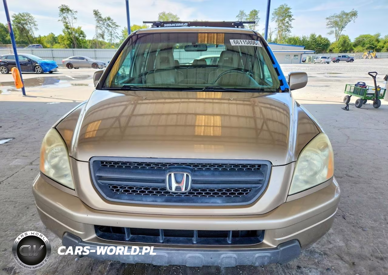 2004 Honda Pilot Exl VIN:2HKYF18594H560289 - 5