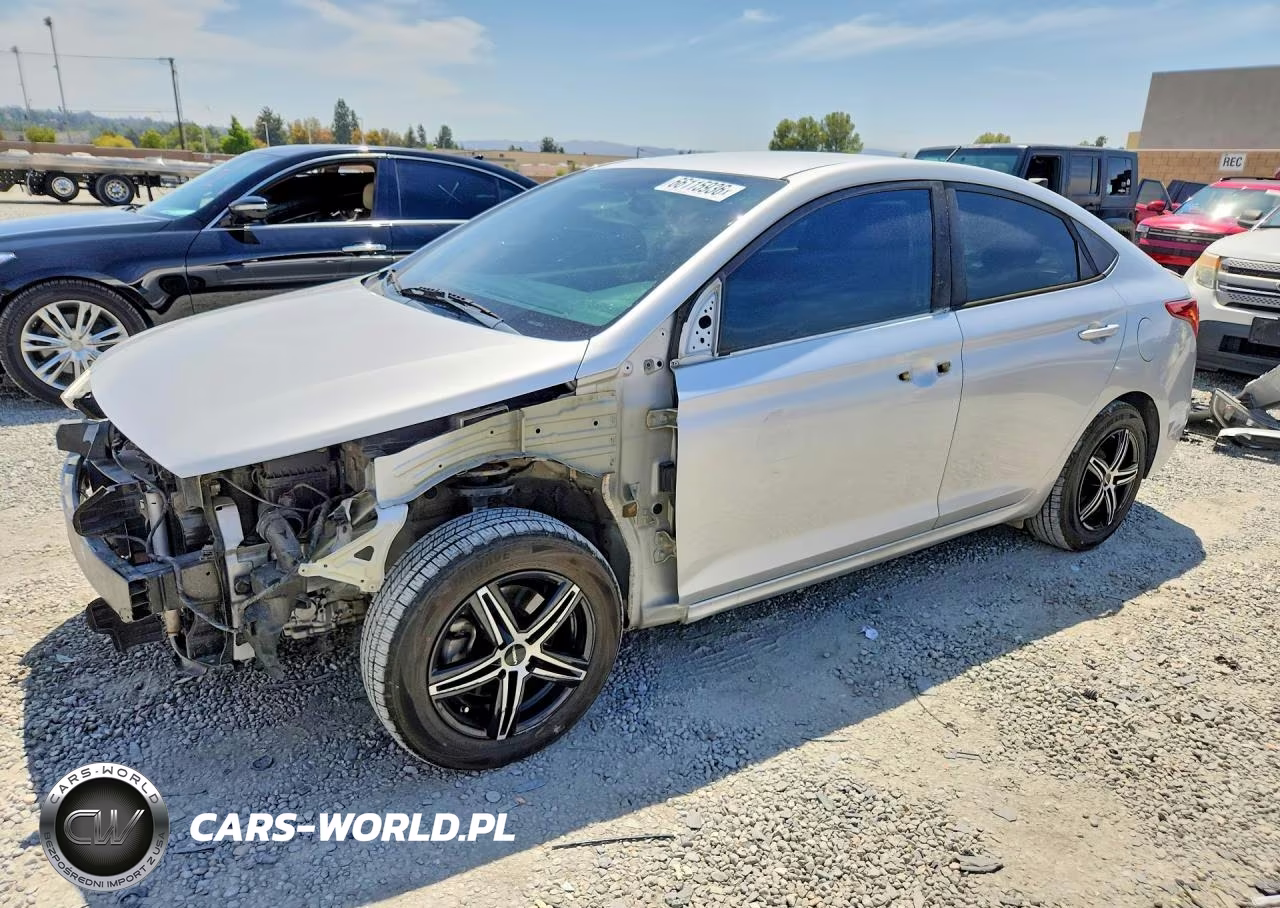 2020 Hyundai Accent Se VIN:3KPC24A69LE095557 - 1