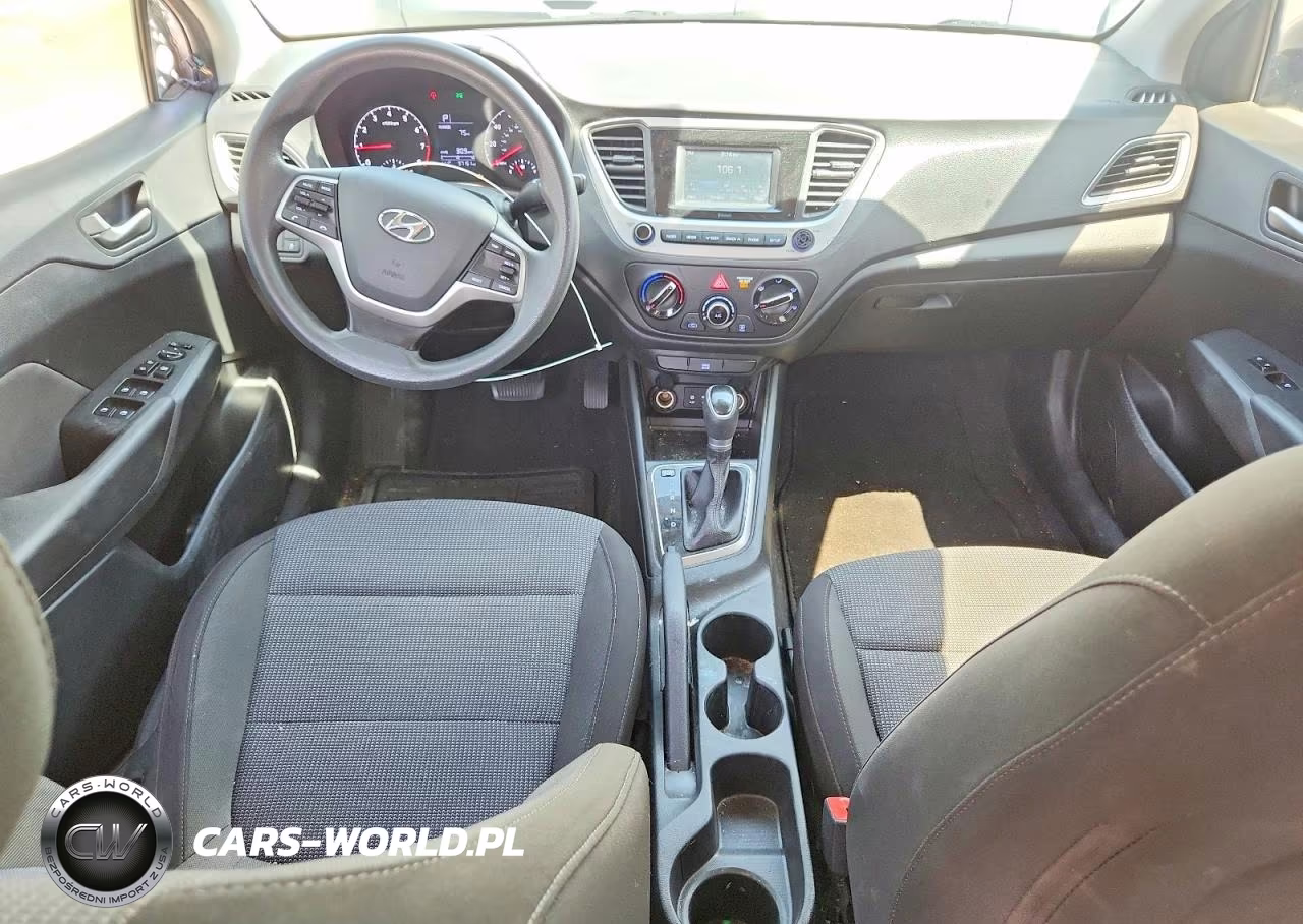 2020 Hyundai Accent Se VIN:3KPC24A69LE095557 - 8