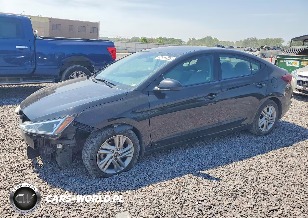 2020 Hyundai Elantra Sel VIN:5NPD84LF3LH583611 - 1