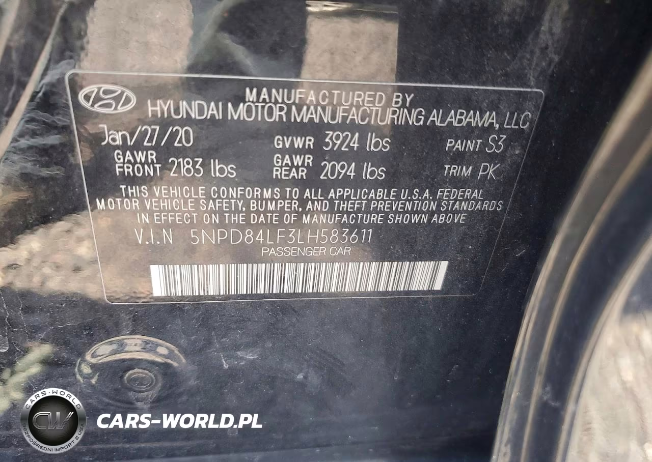 2020 Hyundai Elantra Sel VIN:5NPD84LF3LH583611 - 12