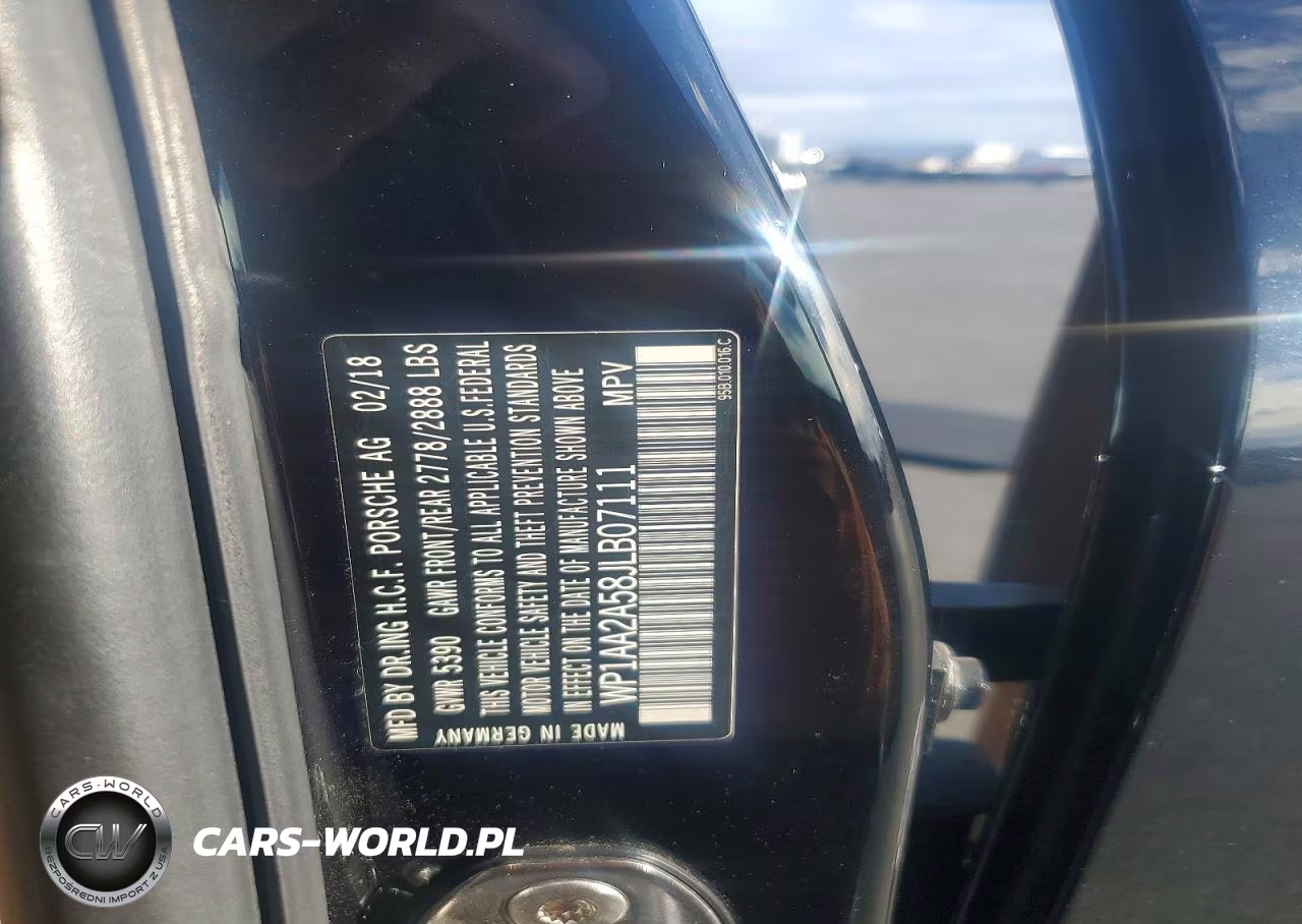 2018 Porsche Macan VIN:WP1AA2A58JLB07111 - 12