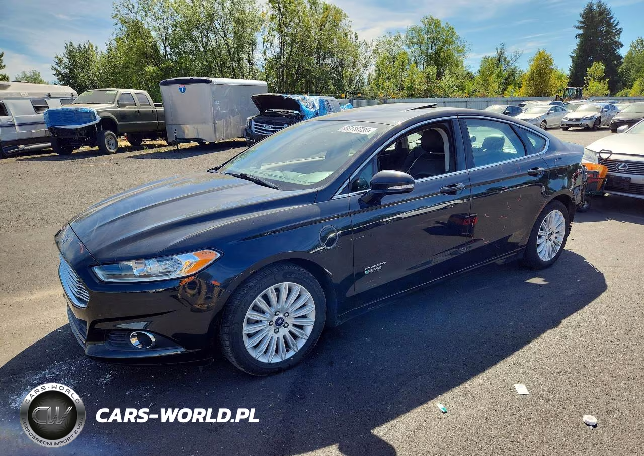 2013 Ford Fusion Se Phev VIN:3FA6P0PU7DR386801 - 1