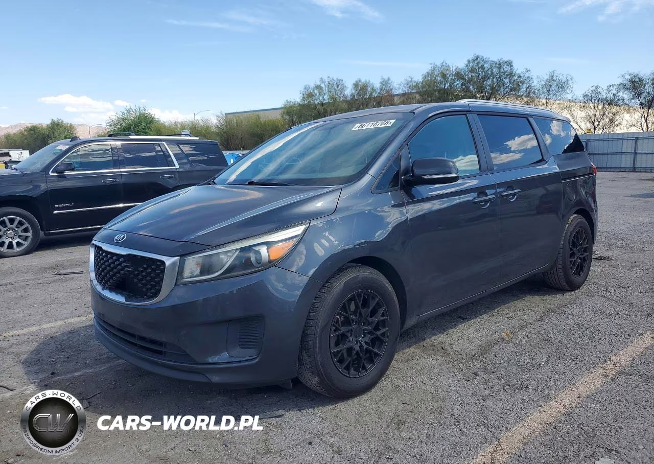 2016 Kia Sedona Lx VIN:KNDMB5C19G6100067 - 1