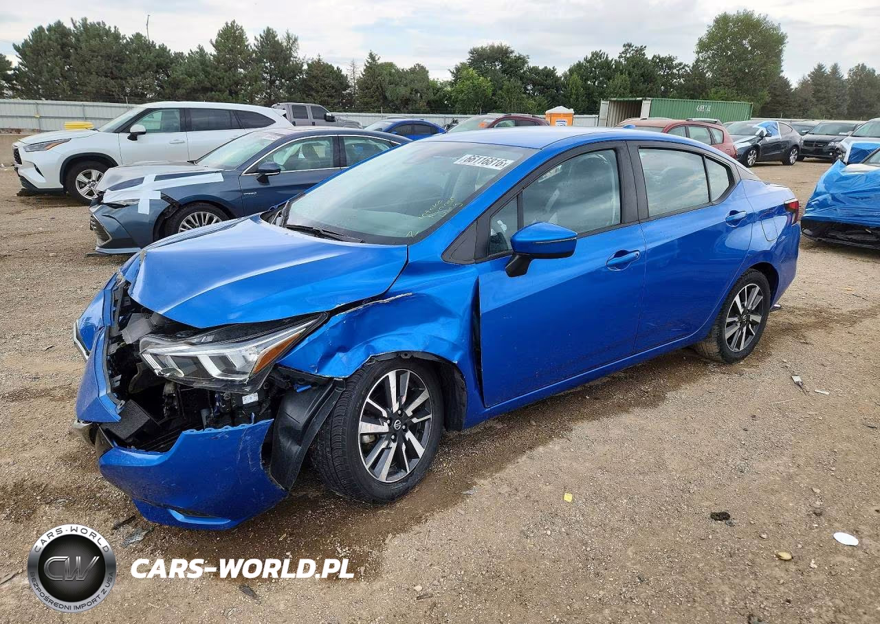 2021 Nissan Versa Sv VIN:3N1CN8EV0ML808328 - 1