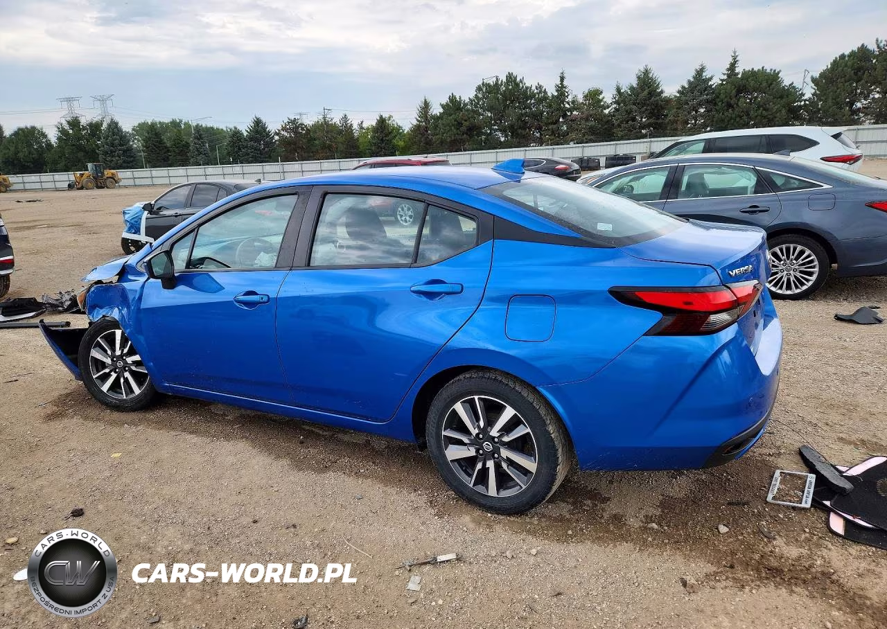 2021 Nissan Versa Sv VIN:3N1CN8EV0ML808328 - 2