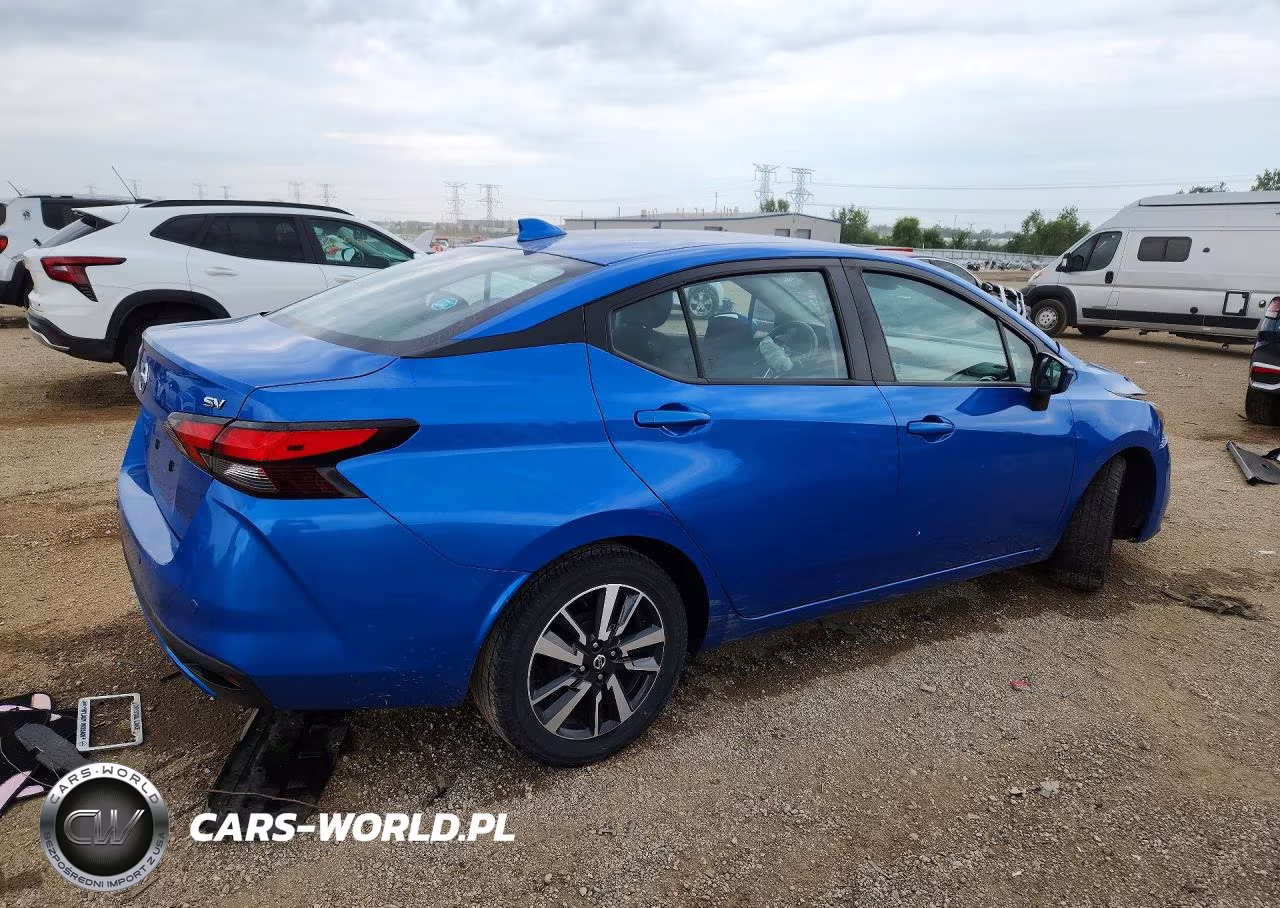 2021 Nissan Versa Sv VIN:3N1CN8EV0ML808328 - 3