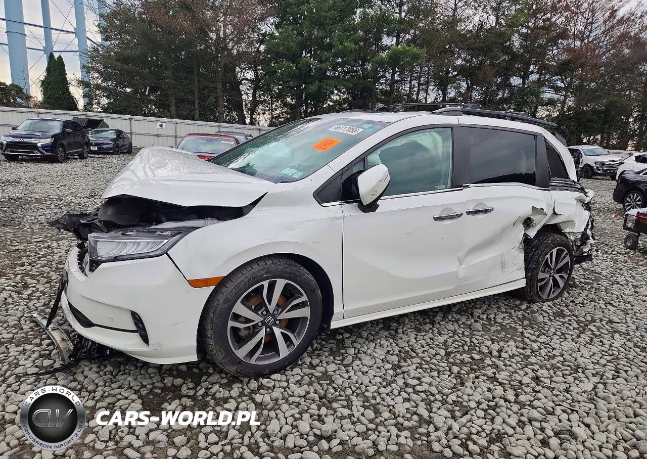 2023 Honda Odyssey Touring VIN:5FNRL6H8XPB006346 - 1