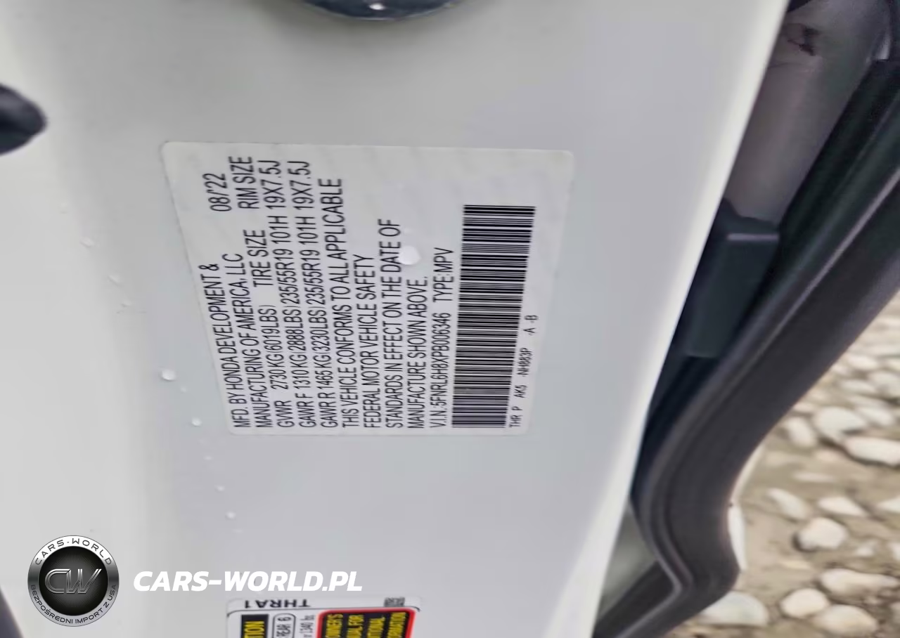 2023 Honda Odyssey Touring VIN:5FNRL6H8XPB006346 - 12