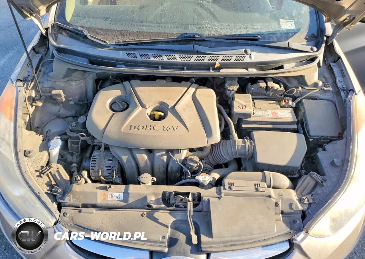 2013 Hyundai Elantra Gls VIN:5NPDH4AE8DH343370 - 11