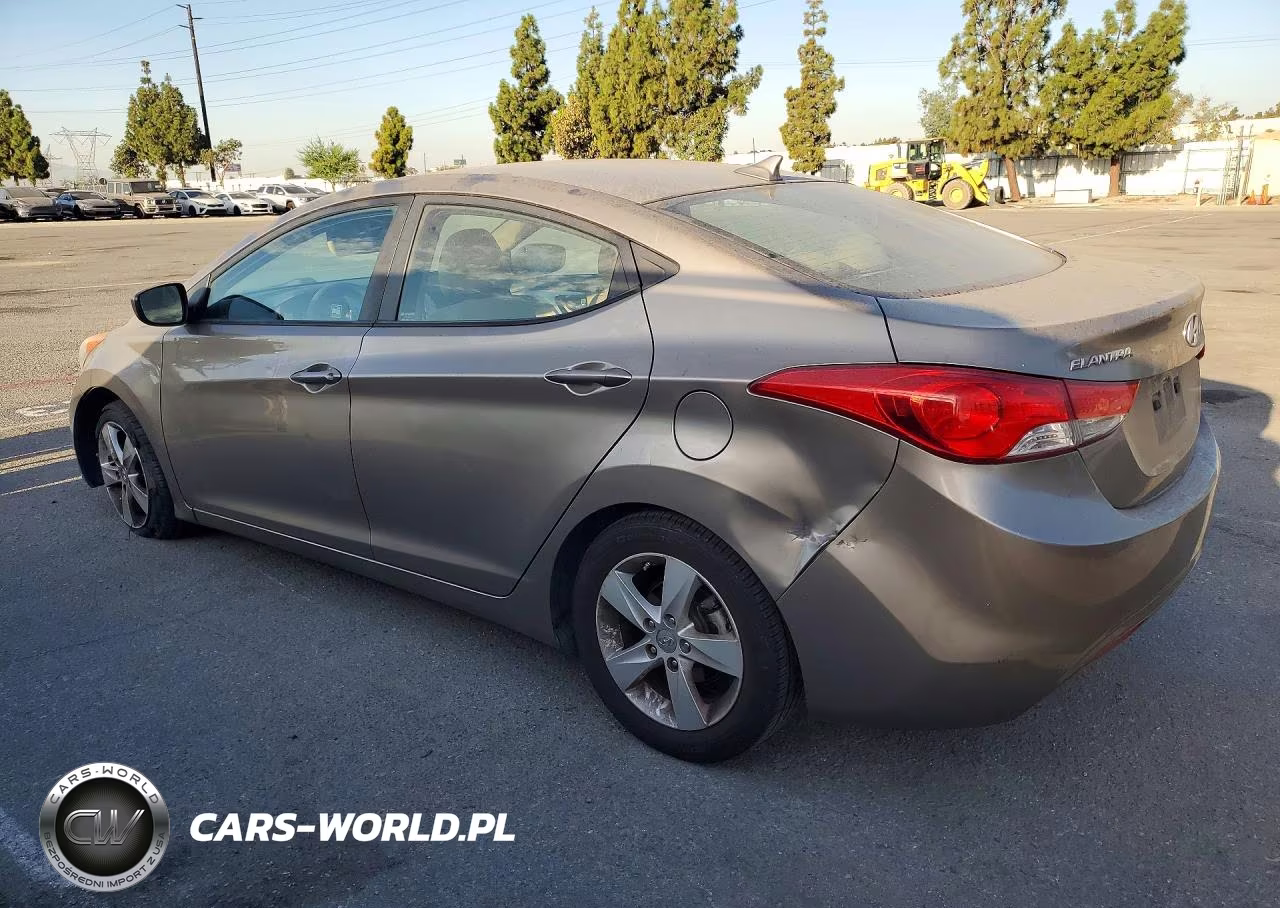 2013 Hyundai Elantra Gls VIN:5NPDH4AE8DH343370 - 2