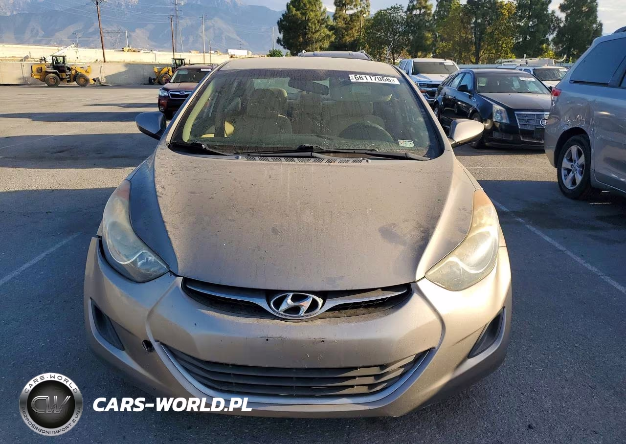 2013 Hyundai Elantra Gls VIN:5NPDH4AE8DH343370 - 5