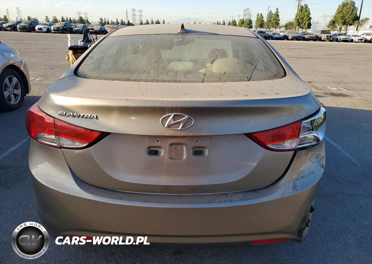 2013 Hyundai Elantra Gls VIN:5NPDH4AE8DH343370 - 6