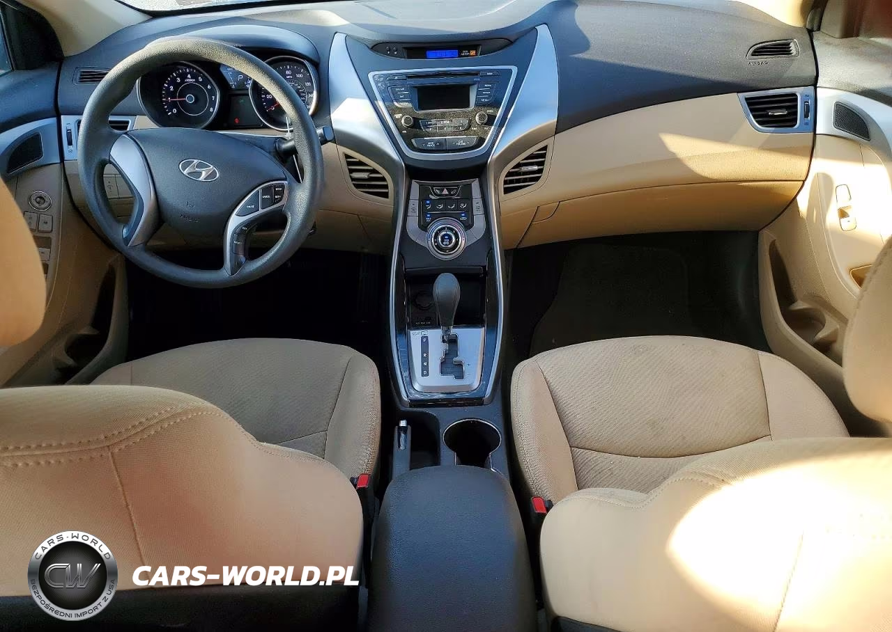 2013 Hyundai Elantra Gls VIN:5NPDH4AE8DH343370 - 8
