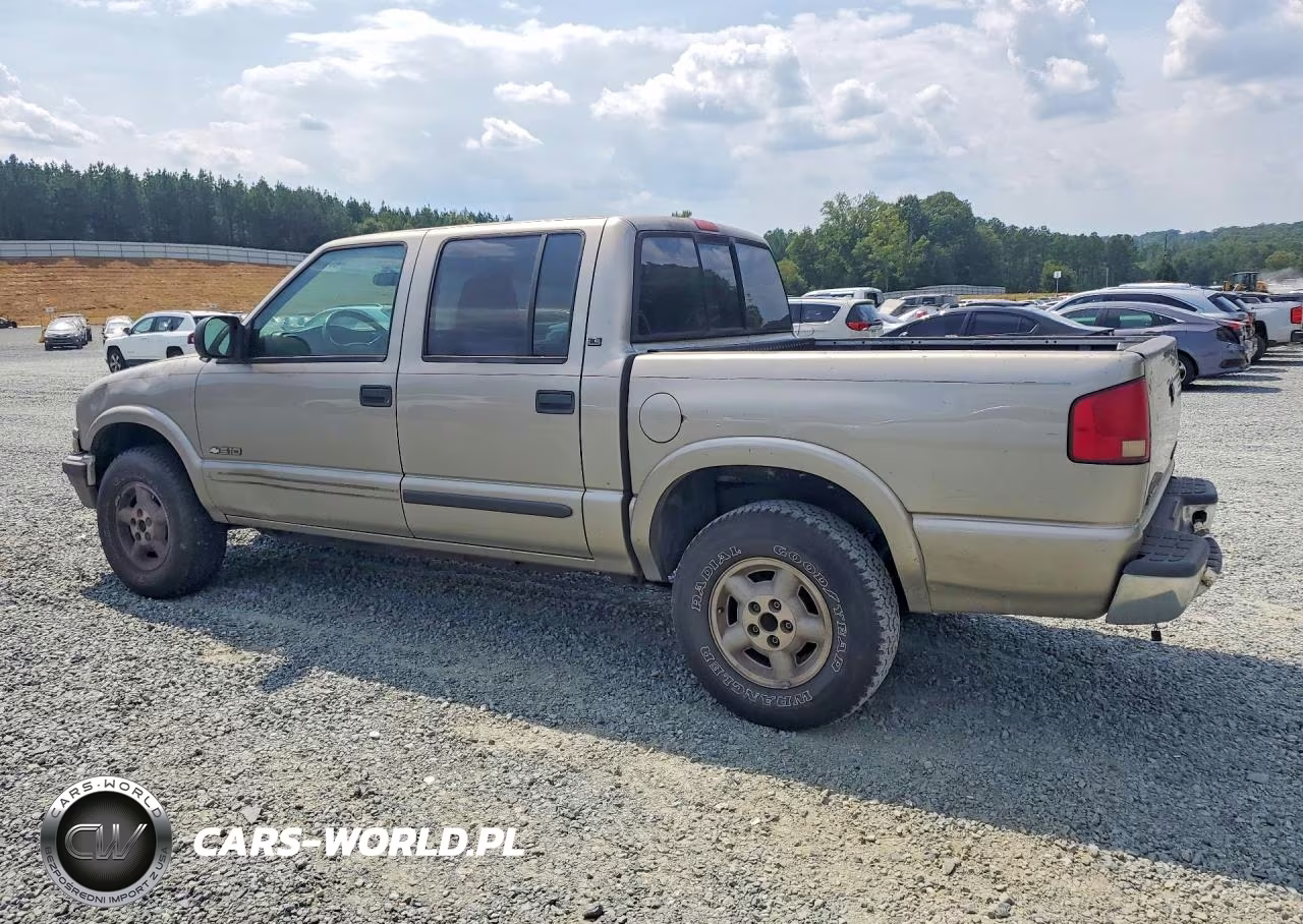 2002 Chevrolet S Truck S10 VIN:1GCDT13W92K174400 - 2