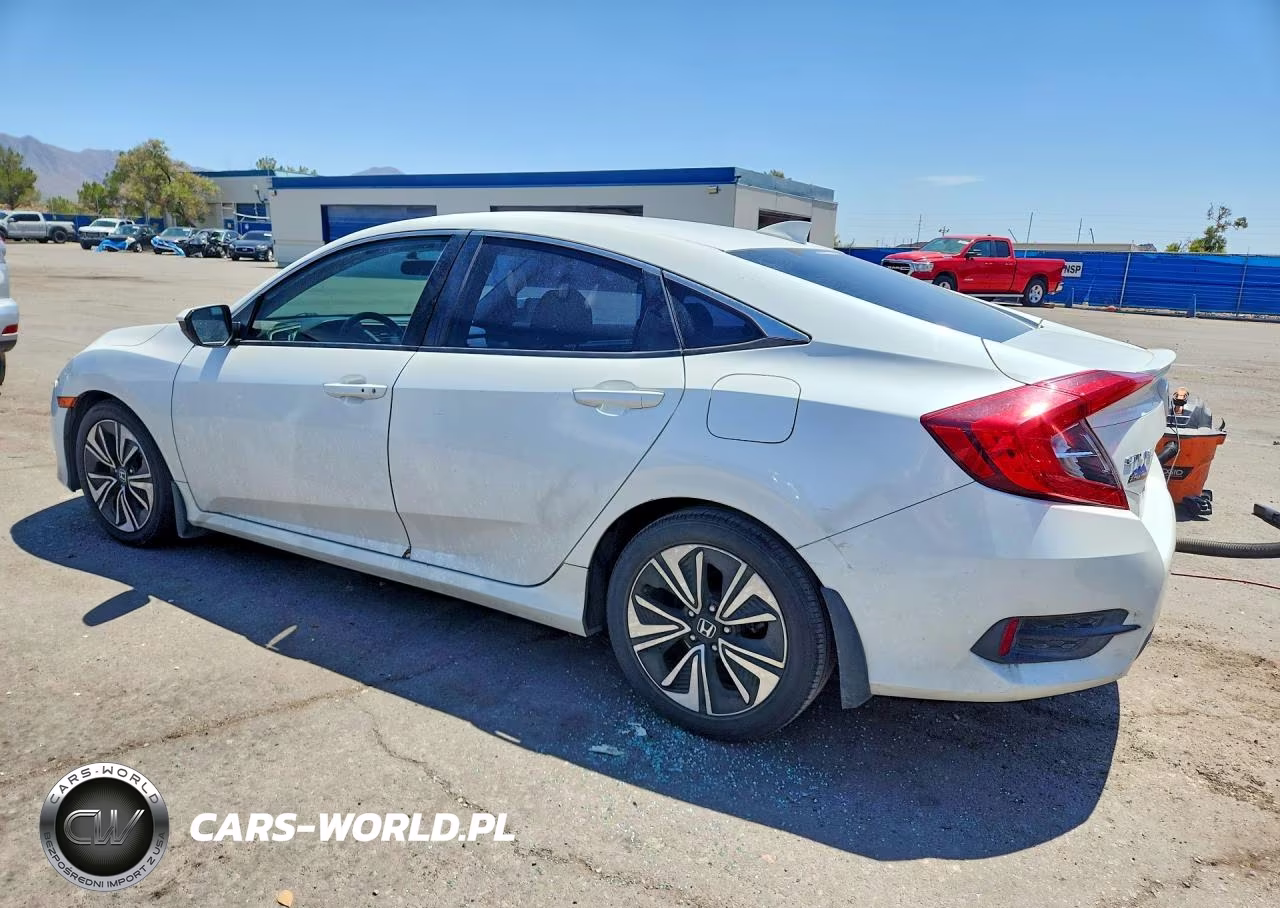 2018 Honda Civic Ex VIN:JHMFC1F39JX001695 - 2