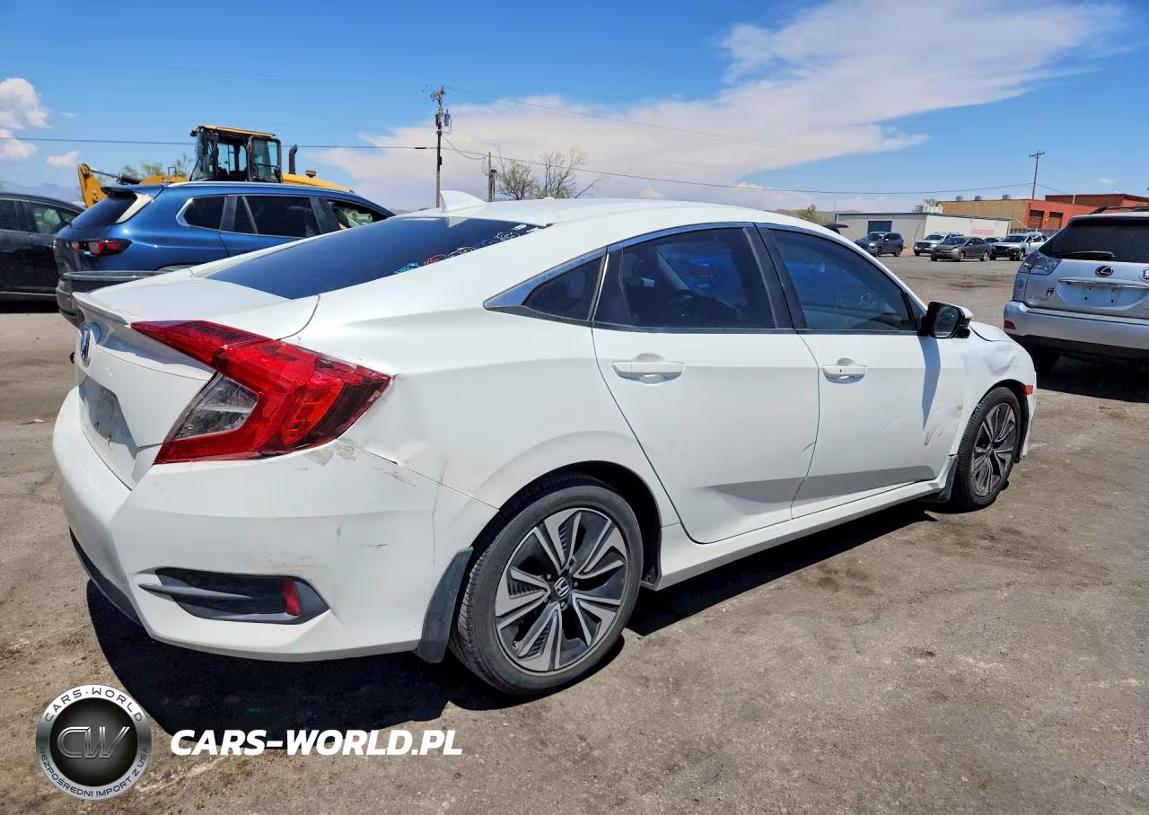2018 Honda Civic Ex VIN:JHMFC1F39JX001695 - 3