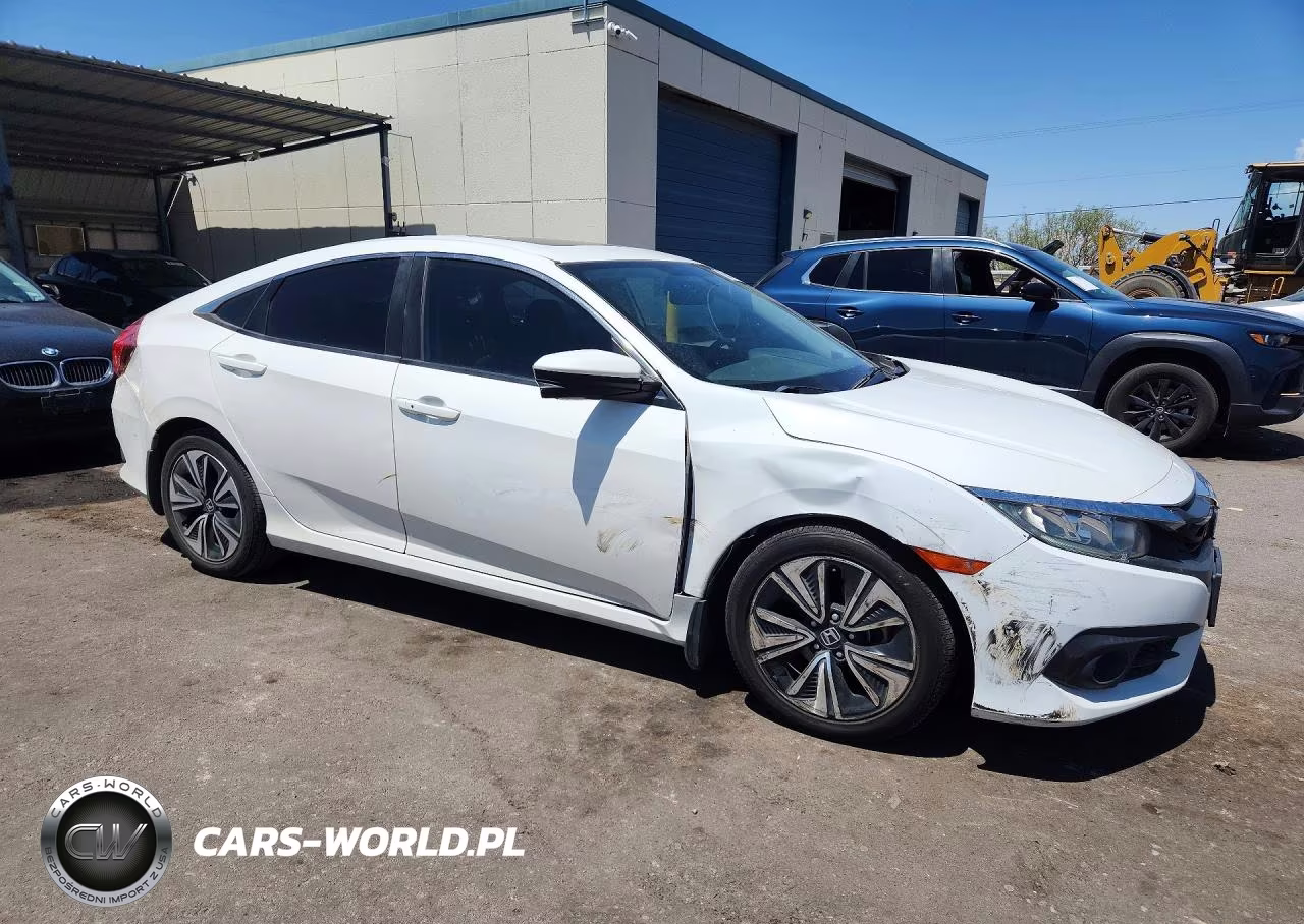 2018 Honda Civic Ex VIN:JHMFC1F39JX001695 - 4